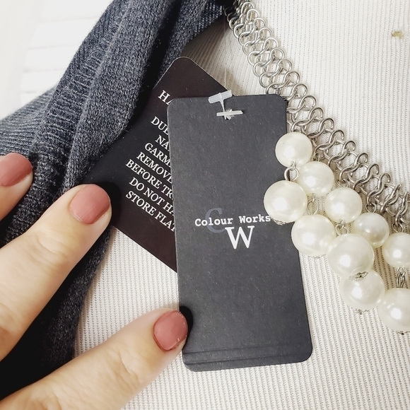 Colour works size S gray long cardigan … - Picture 10 of 10